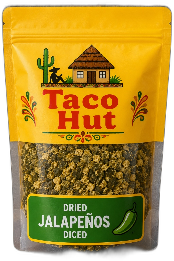 Taco Hut Freeze-Dried Salsa Jalapeños