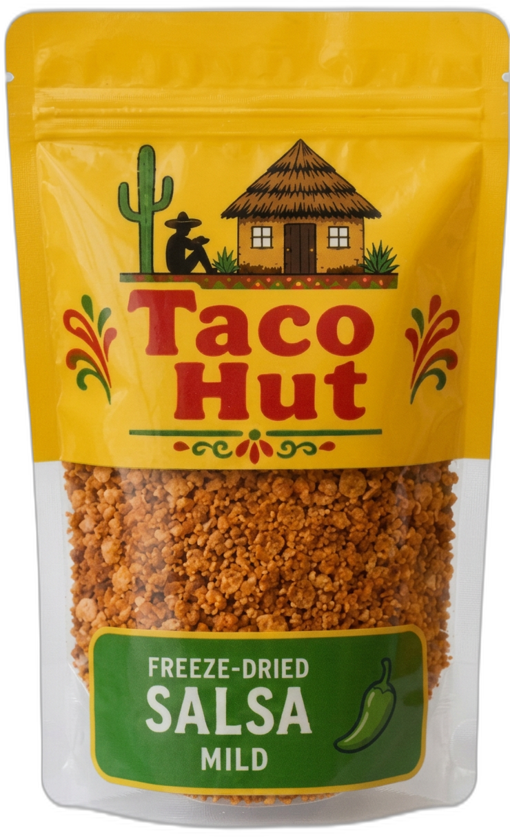 Taco Hut Freeze-Dried Salsa Mild